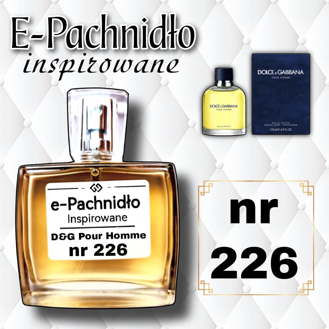 DG Pour Homme Nr 226 Perfumy Męskie Inspirowane
