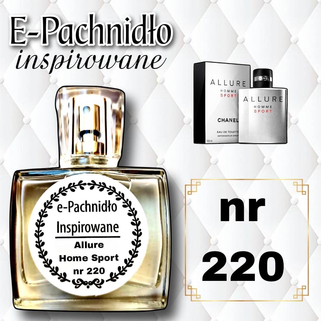 Allure Homme Sport Nr 220 Perfumy Lane Inspirowane