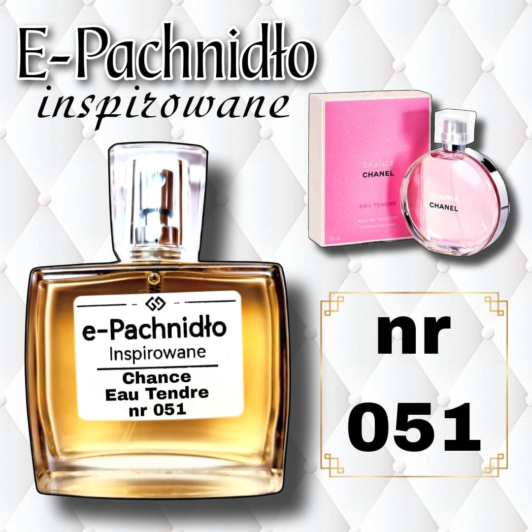 Chance Eau Tedre Nr 051 Perfumy Damskie Lane Inspirowane