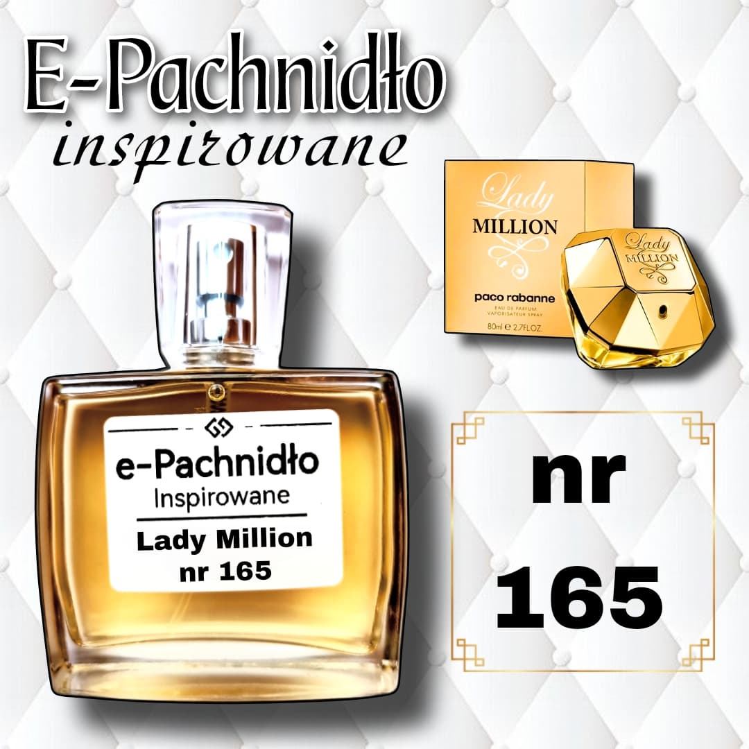 Lady Milion Nr 165 Perfumy Damskie Lane Inspirowane