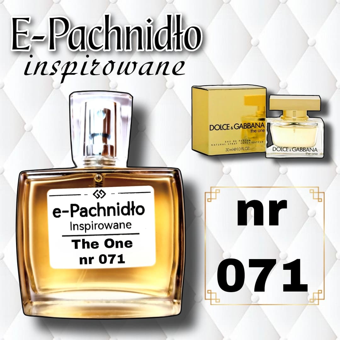 The One Nr 071 Perfumy Damskie Lane
