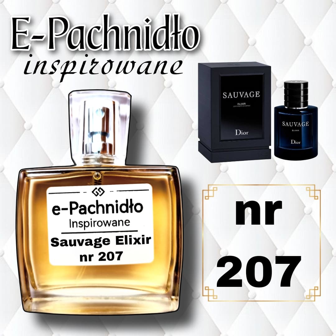 Sauvage Elixir Nr 207 Perfumy Męskie