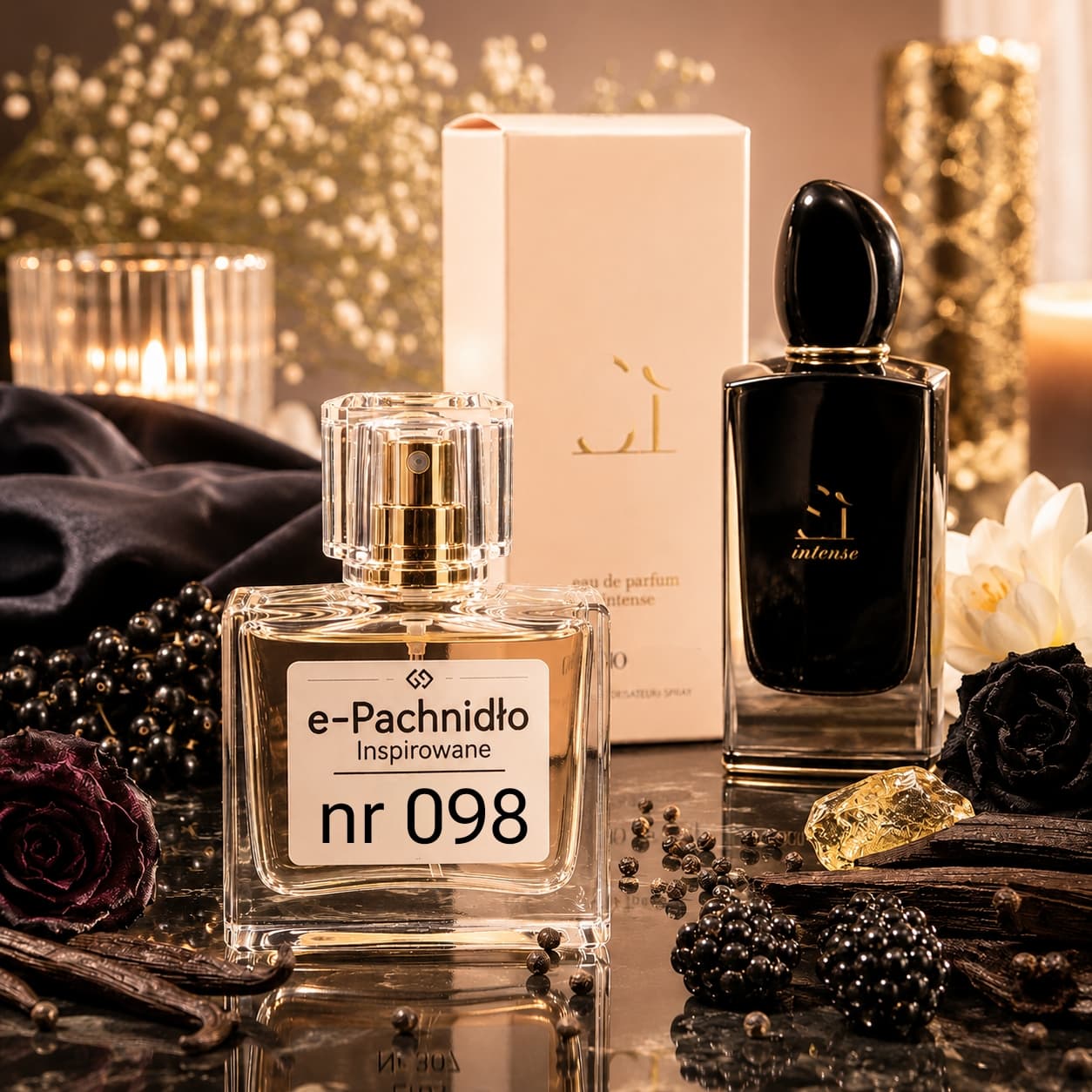 Si Intense Black Nr 098 Perfumy Damskie Inspirowane