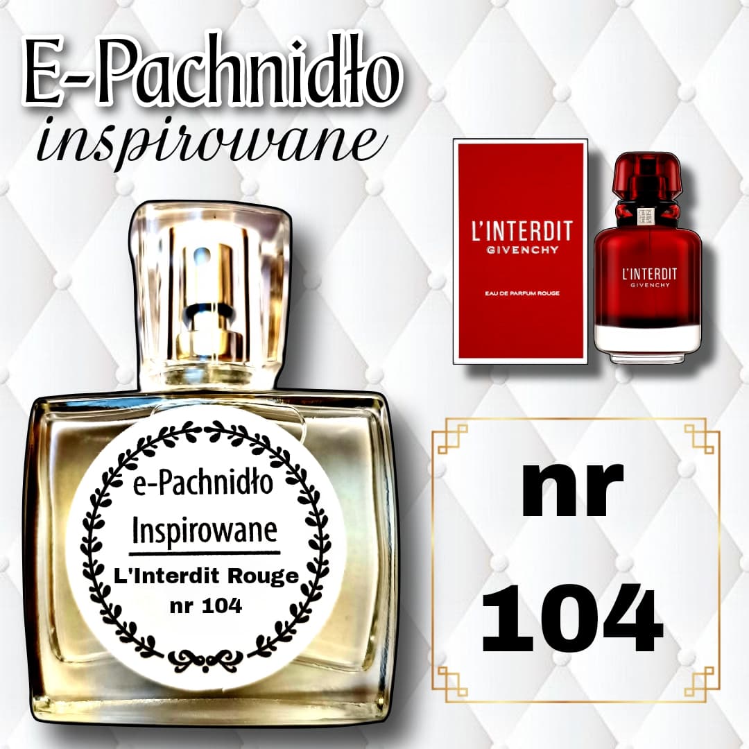L’Interdit Rouge Nr 104 Perfumy Damskie Lane